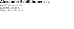 Logo Alexander Schöllhuber